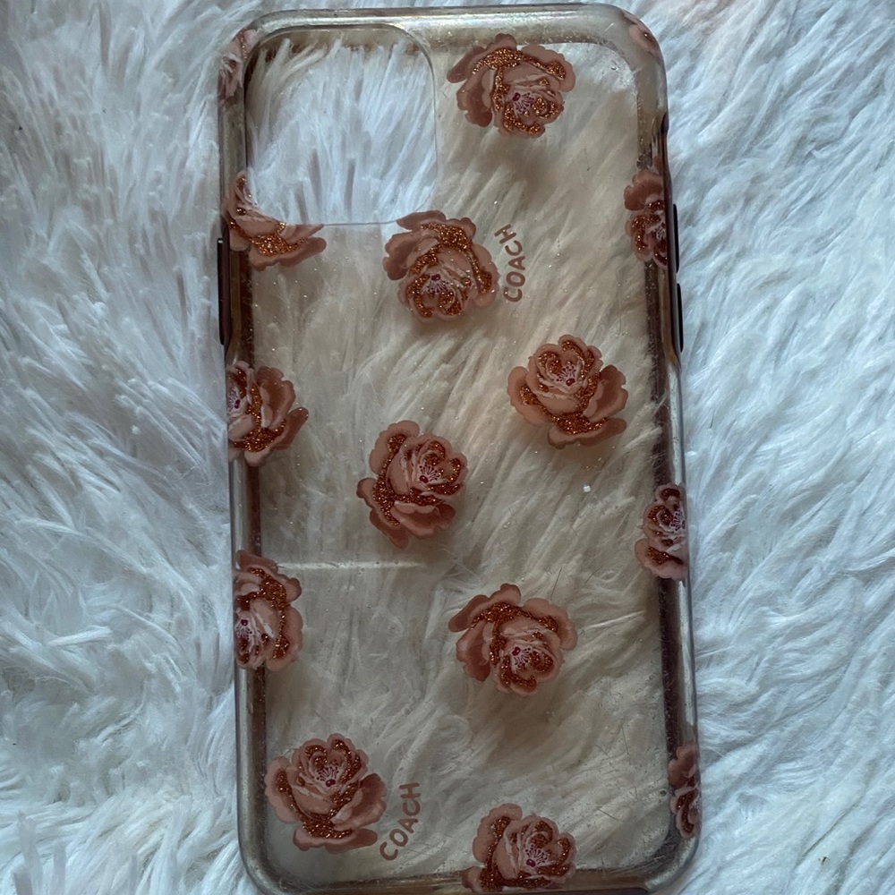 Coach flower case